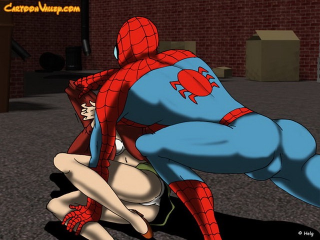 cartoon hardcore sex pics porn show randy attachment hunter spiderman superheroes