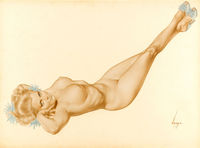 Hardcore In Pin Porn Ups original alberto vargas pinup nude art page