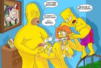 Cartoons Fucking Hardcore cartoon simpsons jerking off