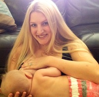 Amanda Blue Hardcore amanda breastfeeding after breast cancer