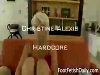 Christine Alexis Hardcore media large video christine alexis hardcore foot fetish