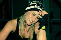 Melissa Jacobs Hardcore fearless female boxer